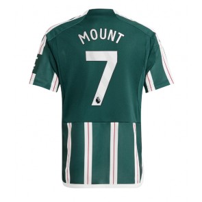 Maillot de foot Manchester United Mason Mount #7 Extérieur 2023-24 Manches Courte